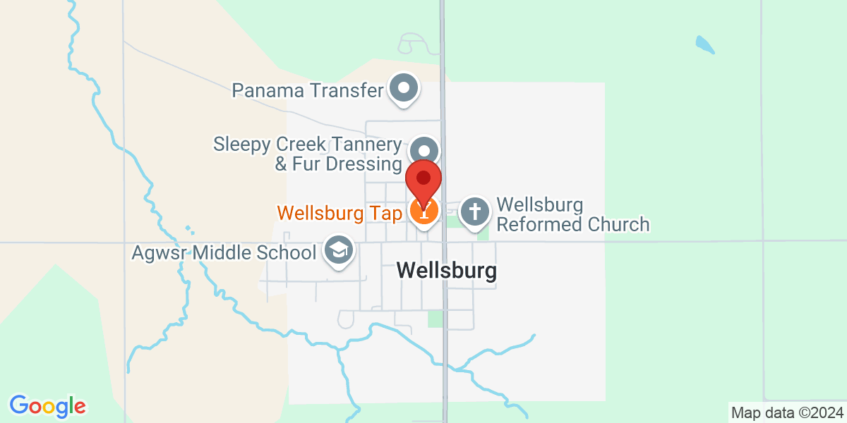 Map of Wellsburg Public Library